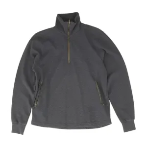 Navy Solid 1/4 Zip Pullover