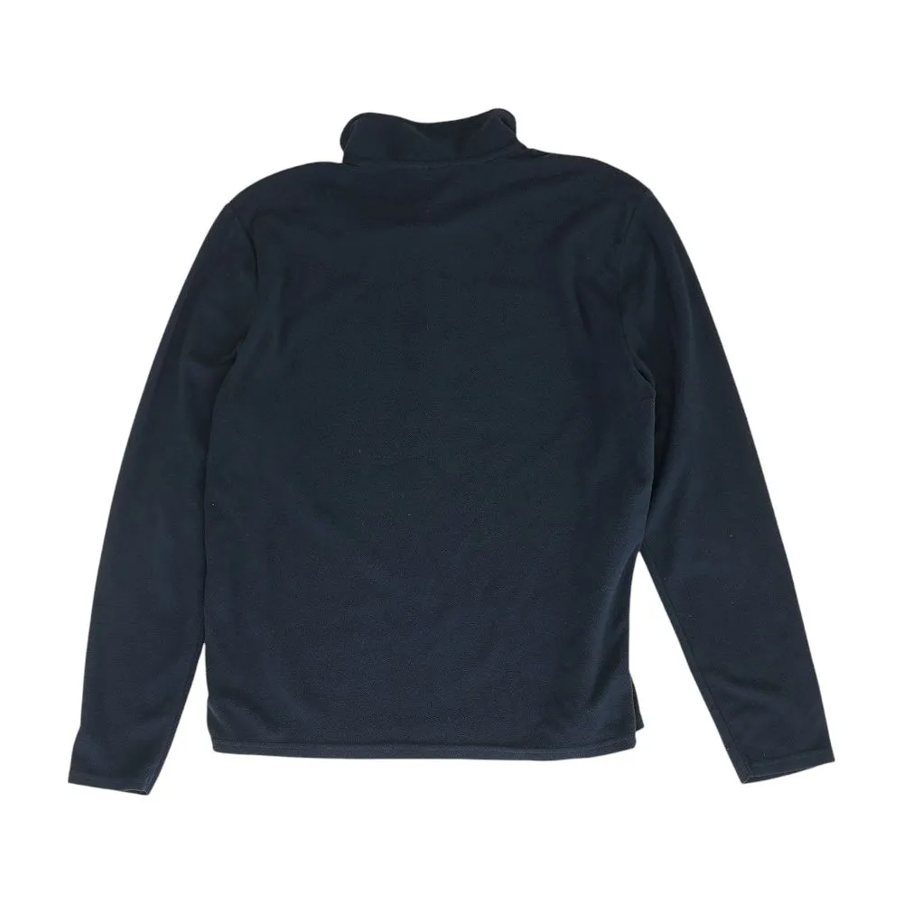 Navy Solid 1/4 Zip Pullover