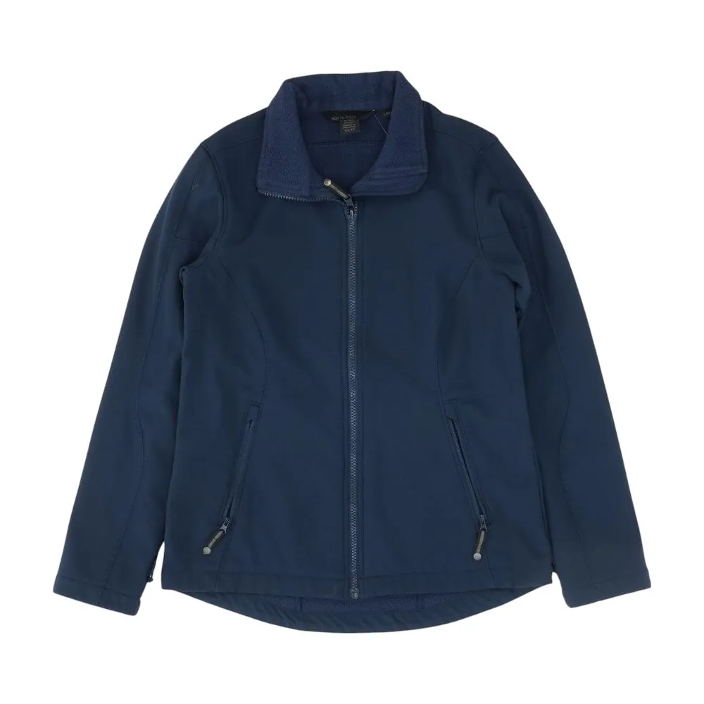 Navy Solid Active Jacket
