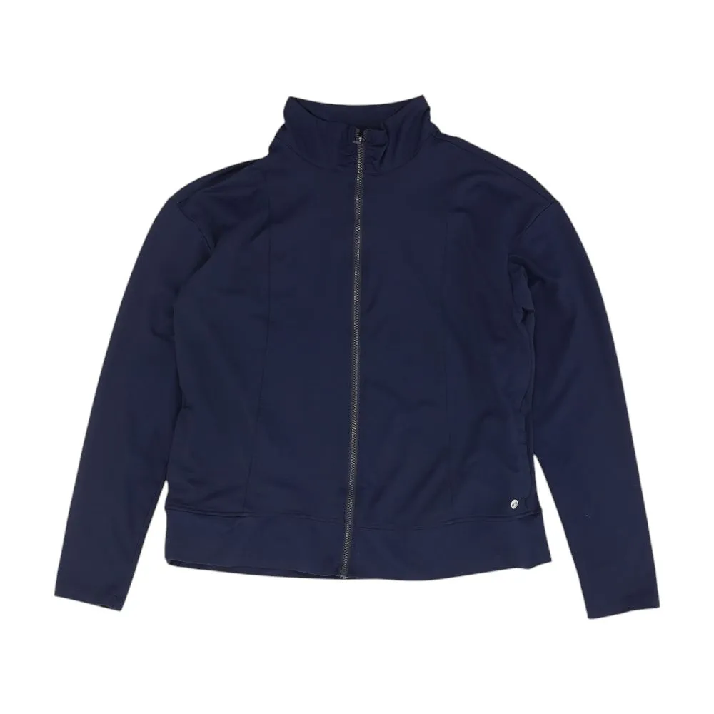 Navy Solid Active Jacket