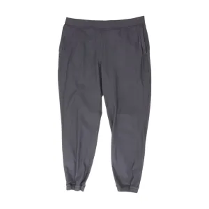 Navy Solid Active Pants