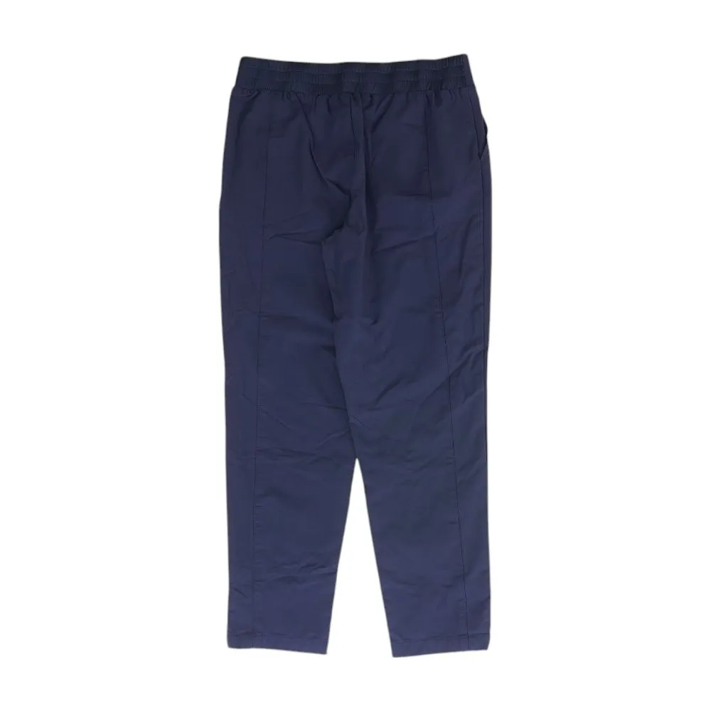 Navy Solid Active Pants