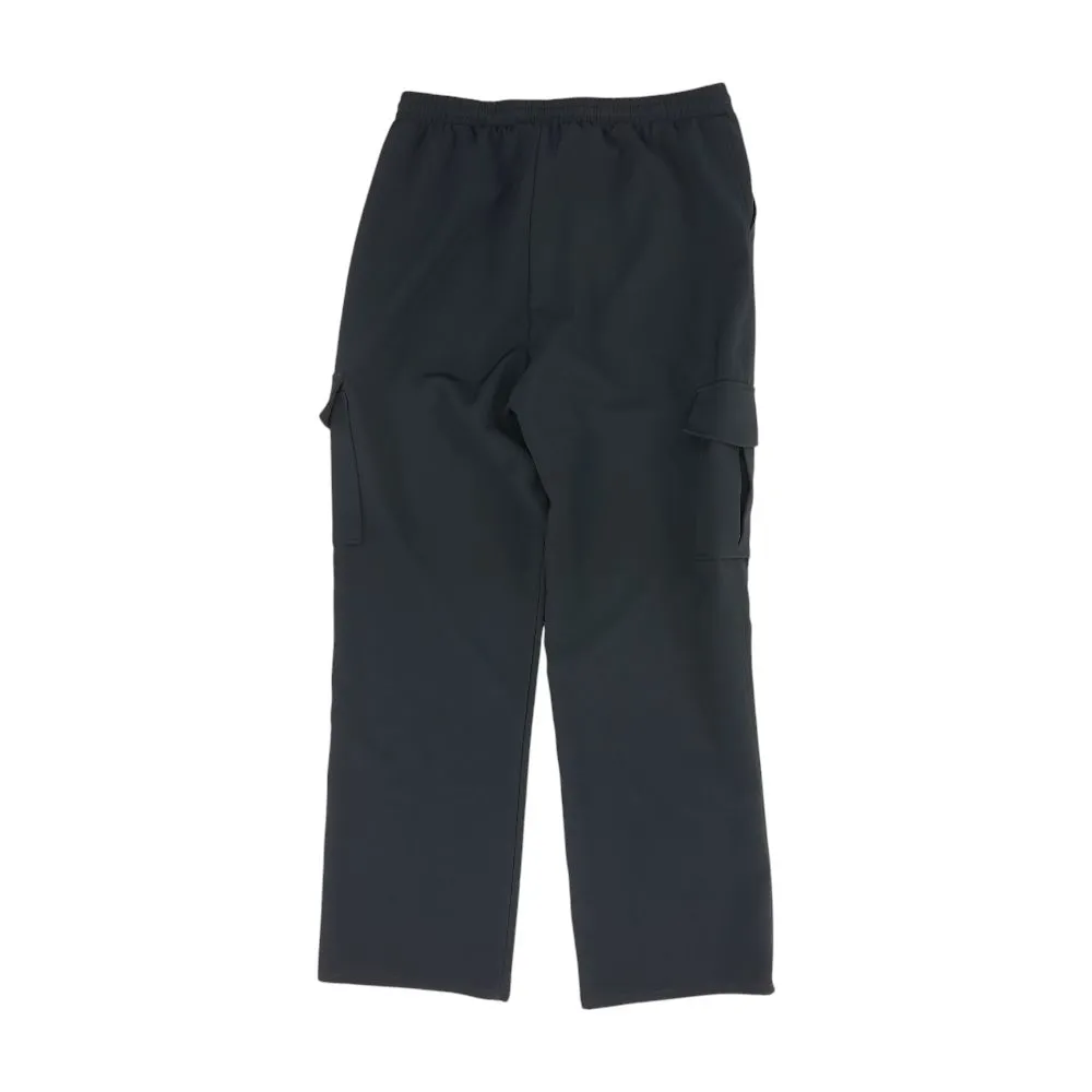 Navy Solid Active Pants