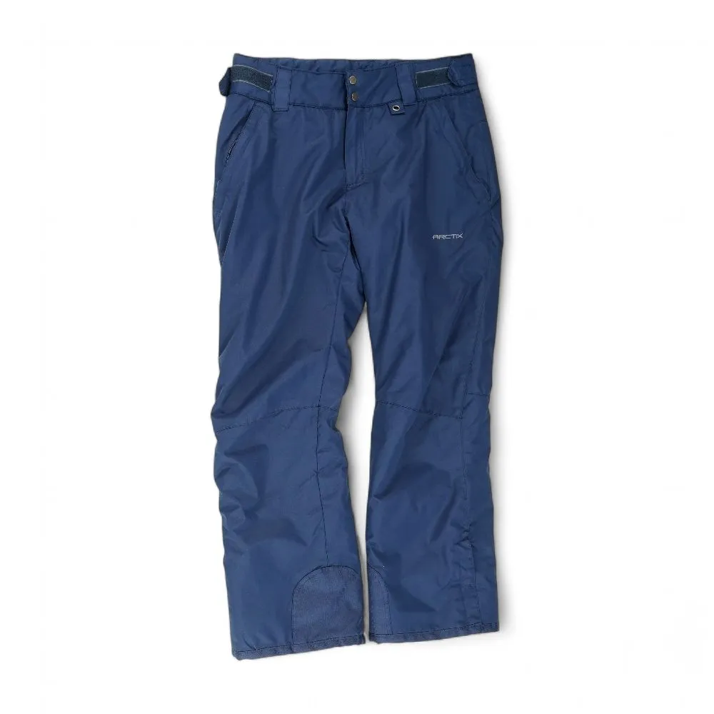 Navy Solid Active Ski Pants
