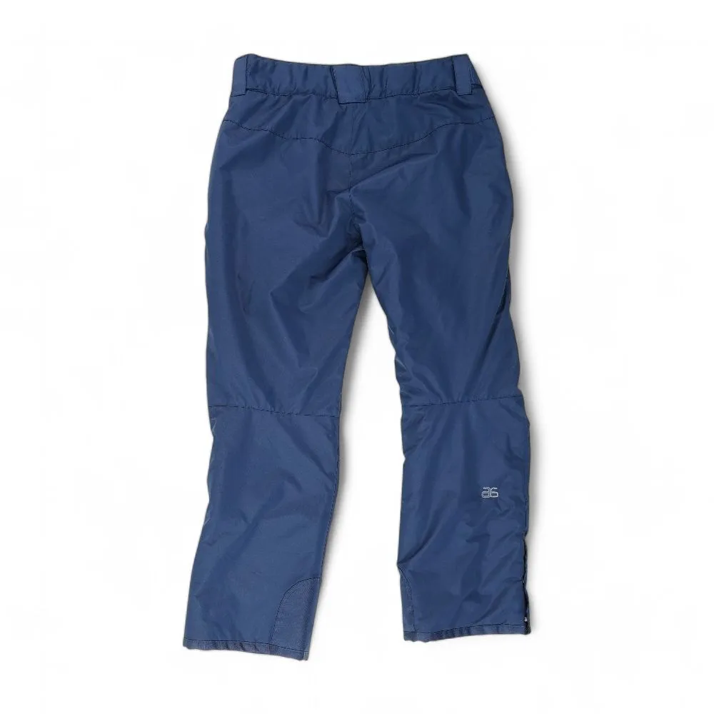 Navy Solid Active Ski Pants