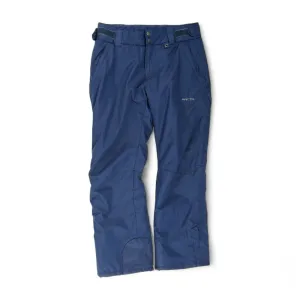 Navy Solid Active Ski Pants