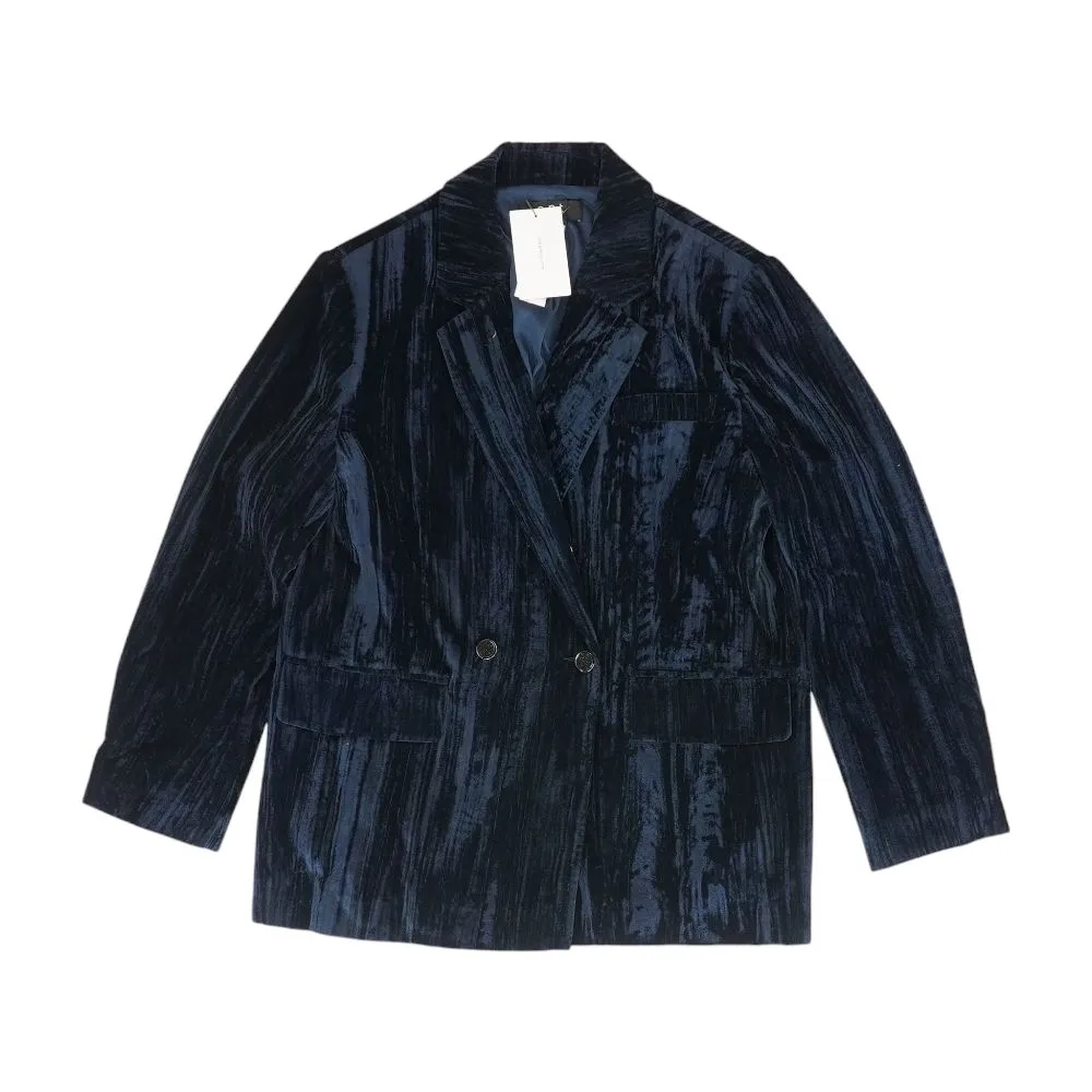 Navy Solid Blazer