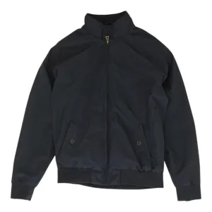 Navy Solid Bomber Jacket