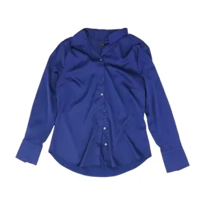 Navy Solid Button Down