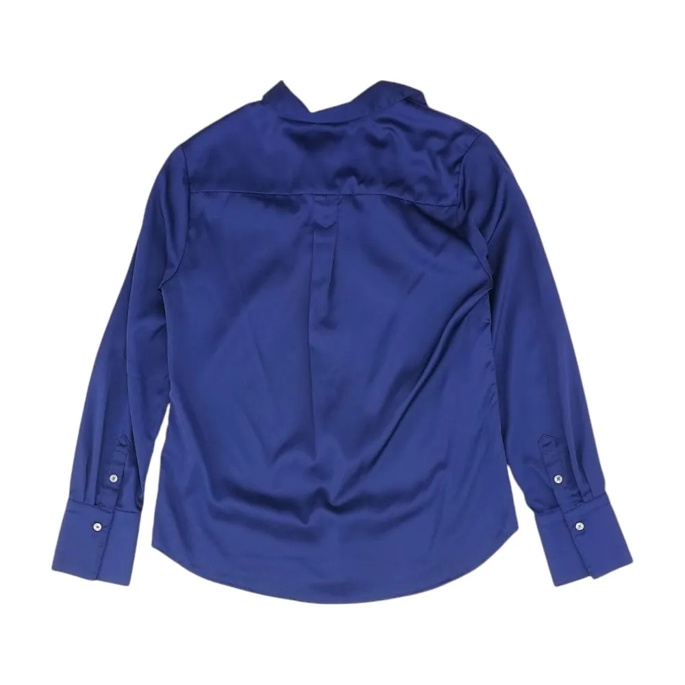 Navy Solid Button Down