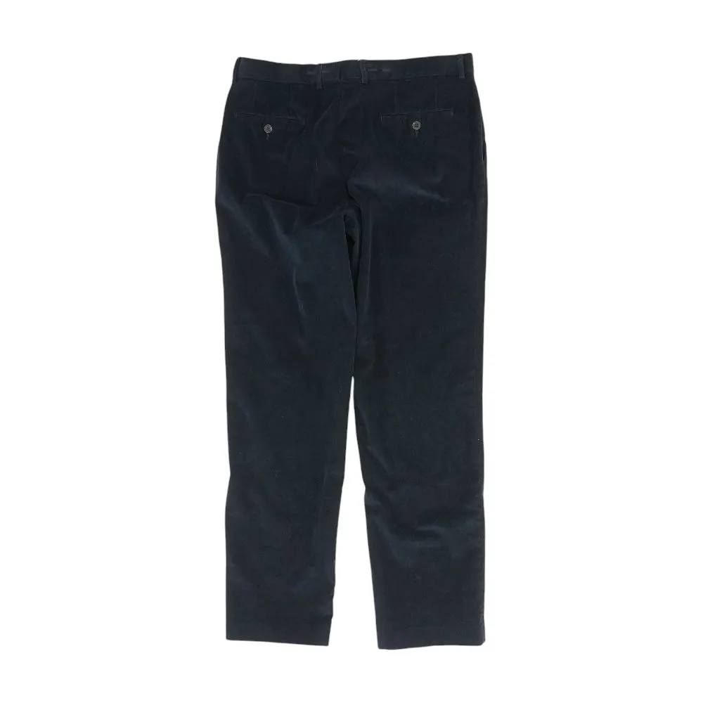 Navy Solid Chino Pants