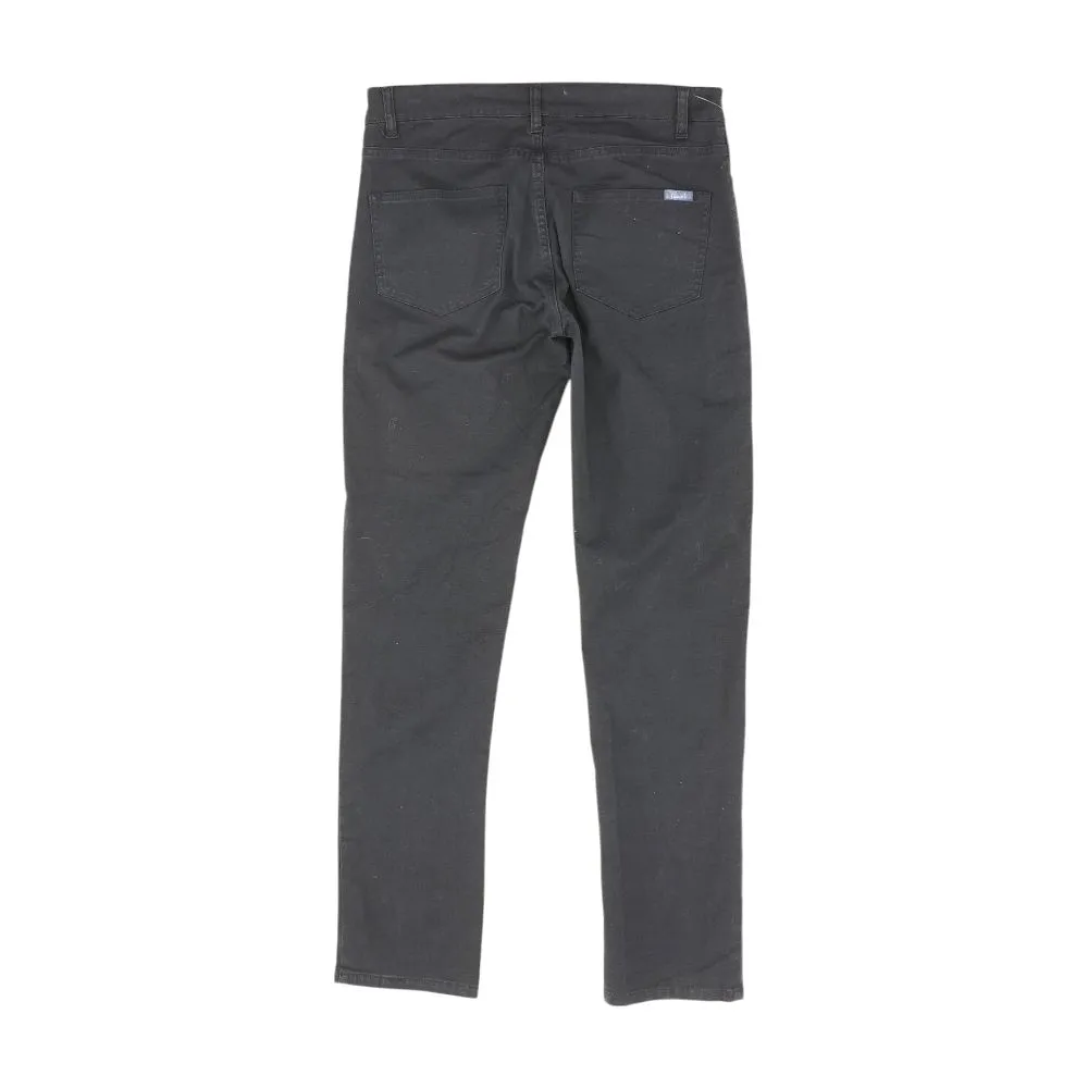 Navy Solid Chino Pants