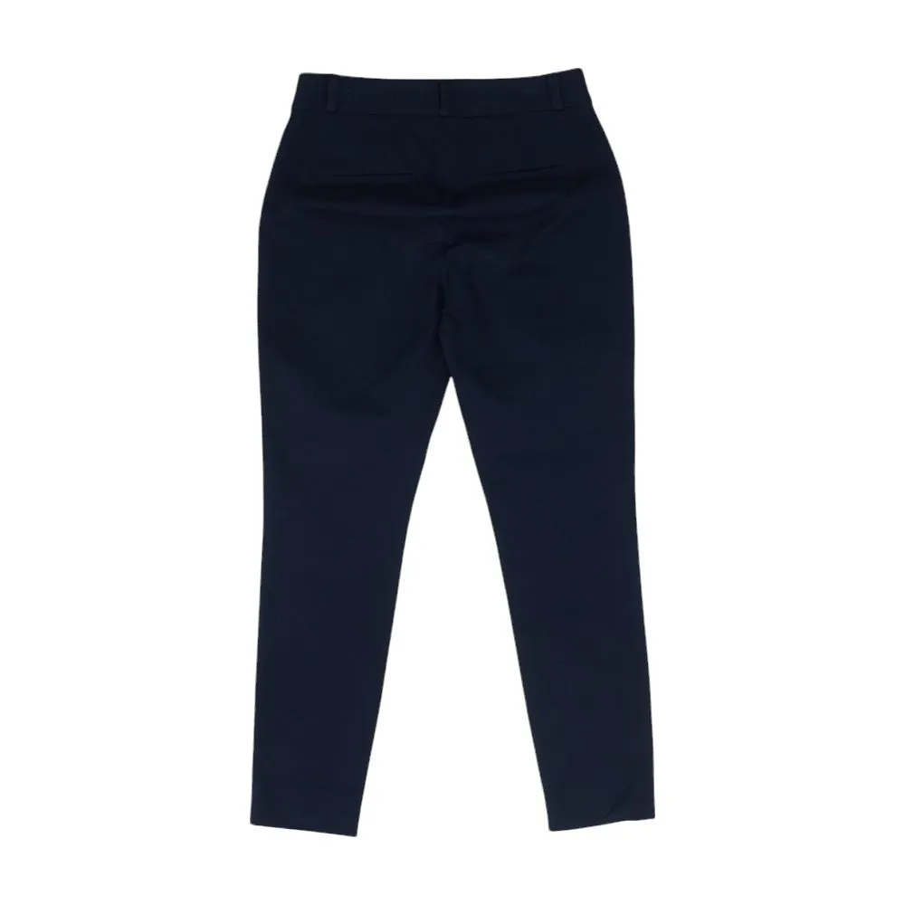 Navy Solid Chino Pants