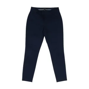 Navy Solid Chino Pants