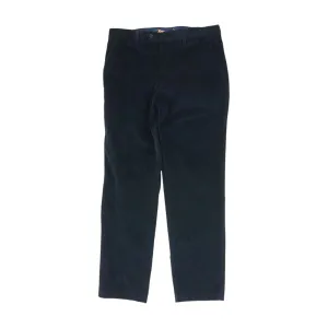 Navy Solid Chino Pants
