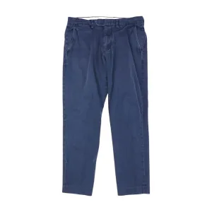 Navy Solid Chino Pants