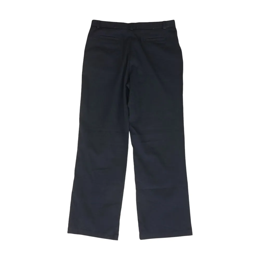 Navy Solid Chino Pants