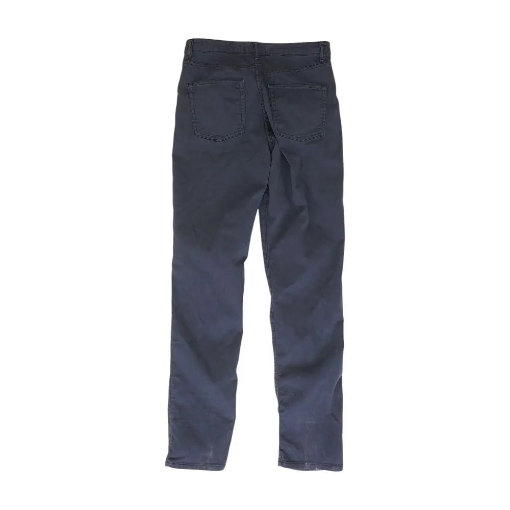 Navy Solid Chino Pants