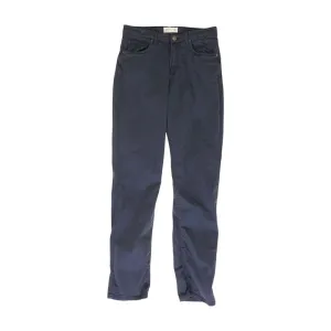Navy Solid Chino Pants