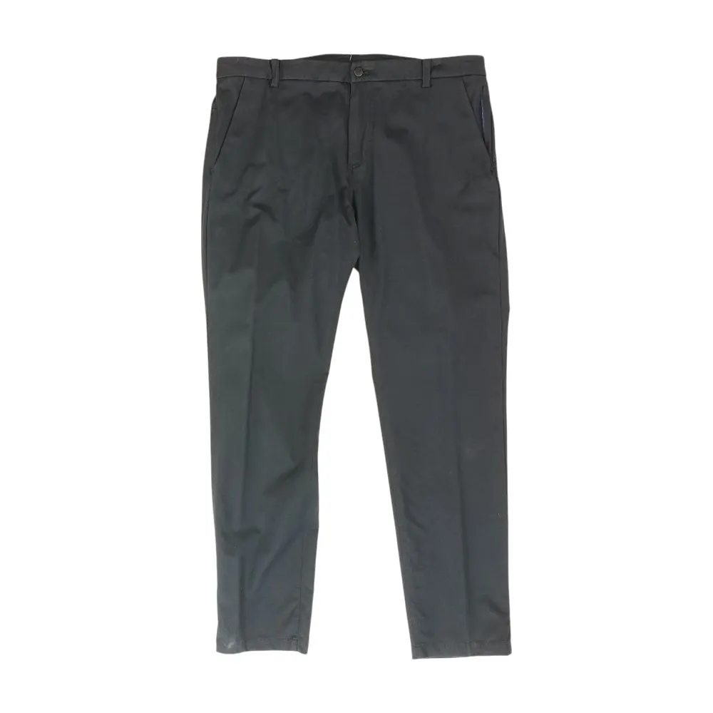 Navy Solid Chino Pants