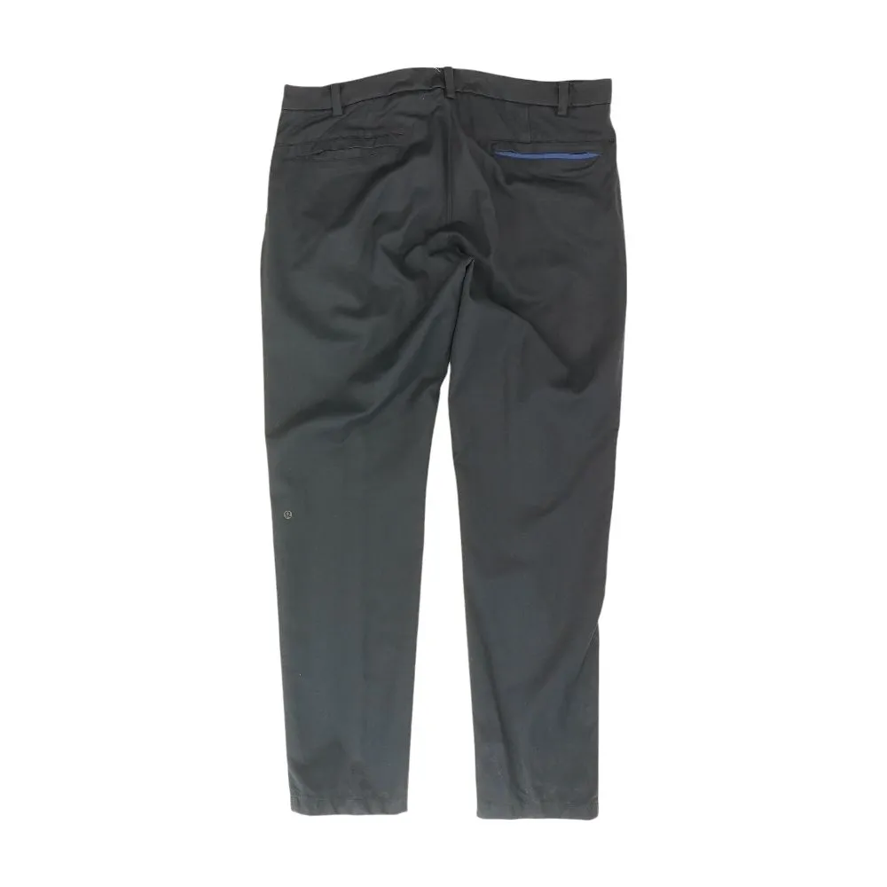Navy Solid Chino Pants