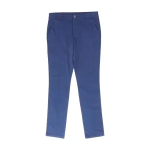 Navy Solid Chino Pants
