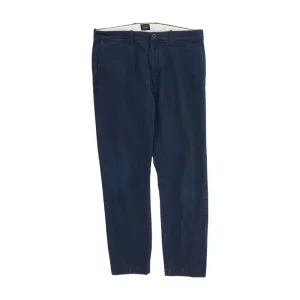 Navy Solid Chino Pants