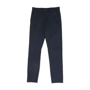 Navy Solid Chino Pants