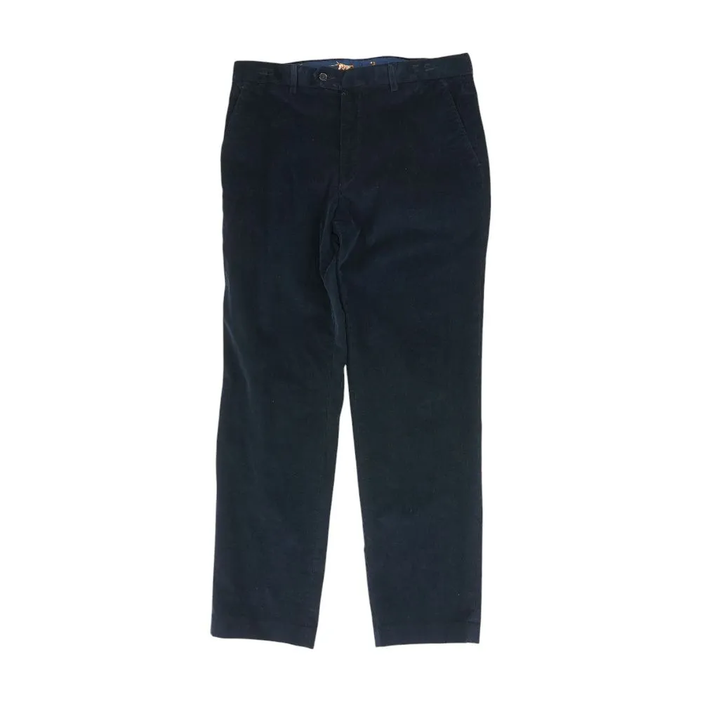 Navy Solid Chino Pants