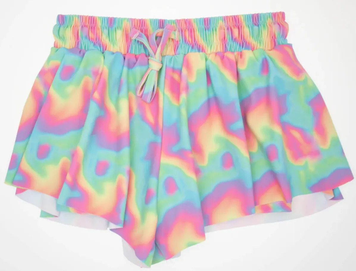 Neon Wave Butterfly Flowy