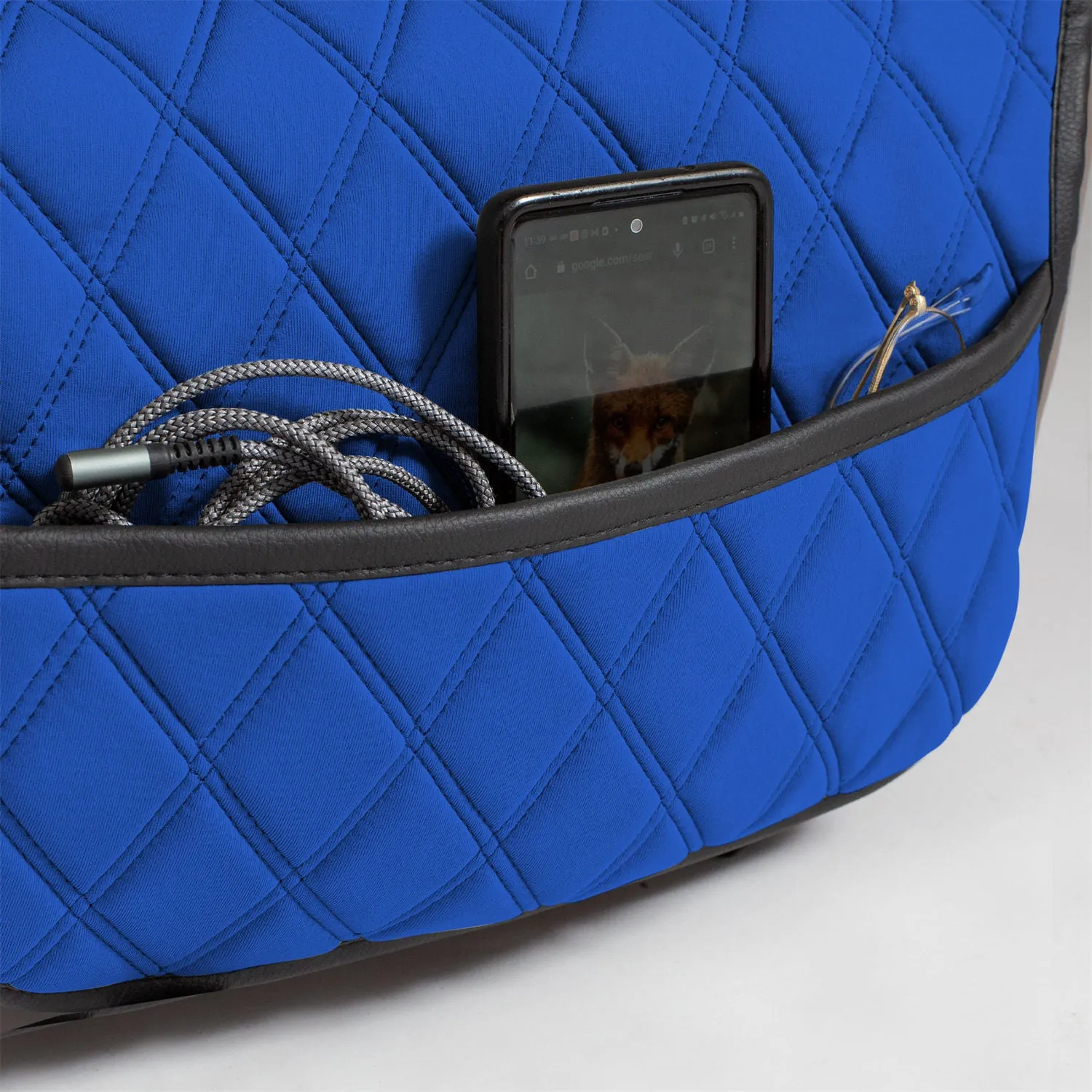 NeoSupreme Seat Protectors - Front Set - 2pc Solid Blue