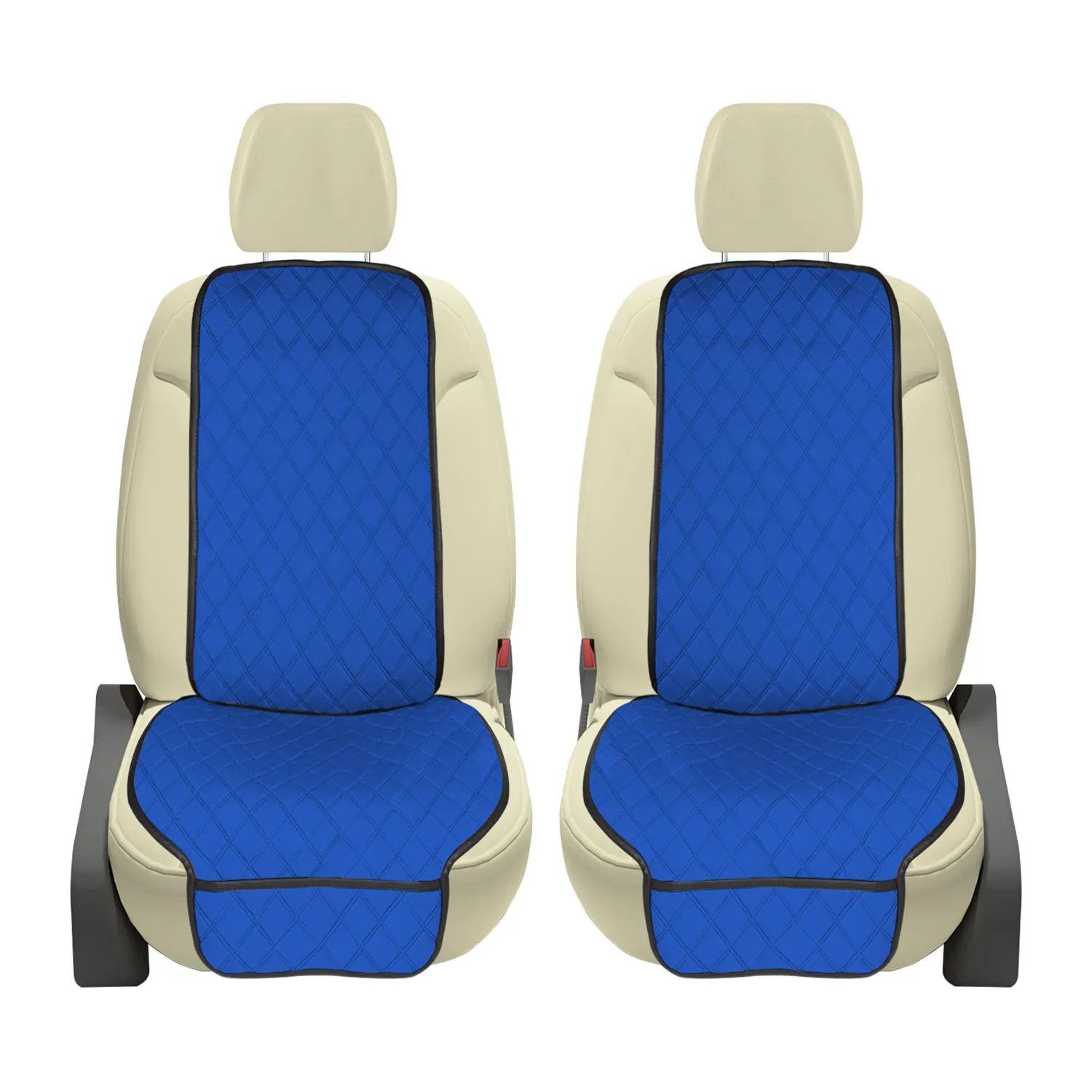 NeoSupreme Seat Protectors - Front Set - 2pc Solid Blue