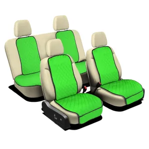 NeoSupreme Seat Protectors - Full Set - Solid Green