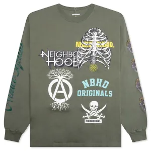 NH TEE LS-17 - Olive Drab