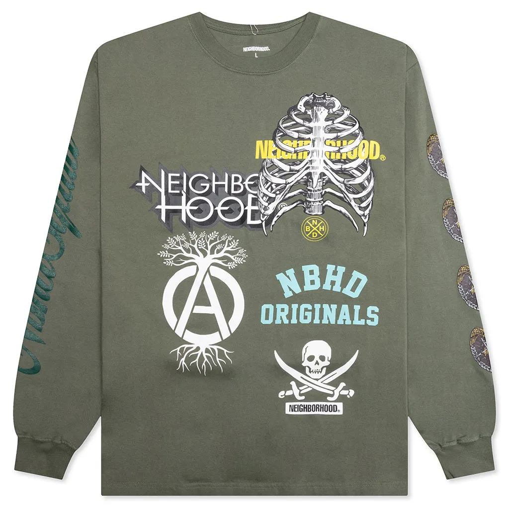 NH TEE LS-17 - Olive Drab