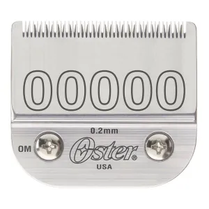 Oster Detachable Clipper Blade Size 00000 (1/125 - 0.2mm)