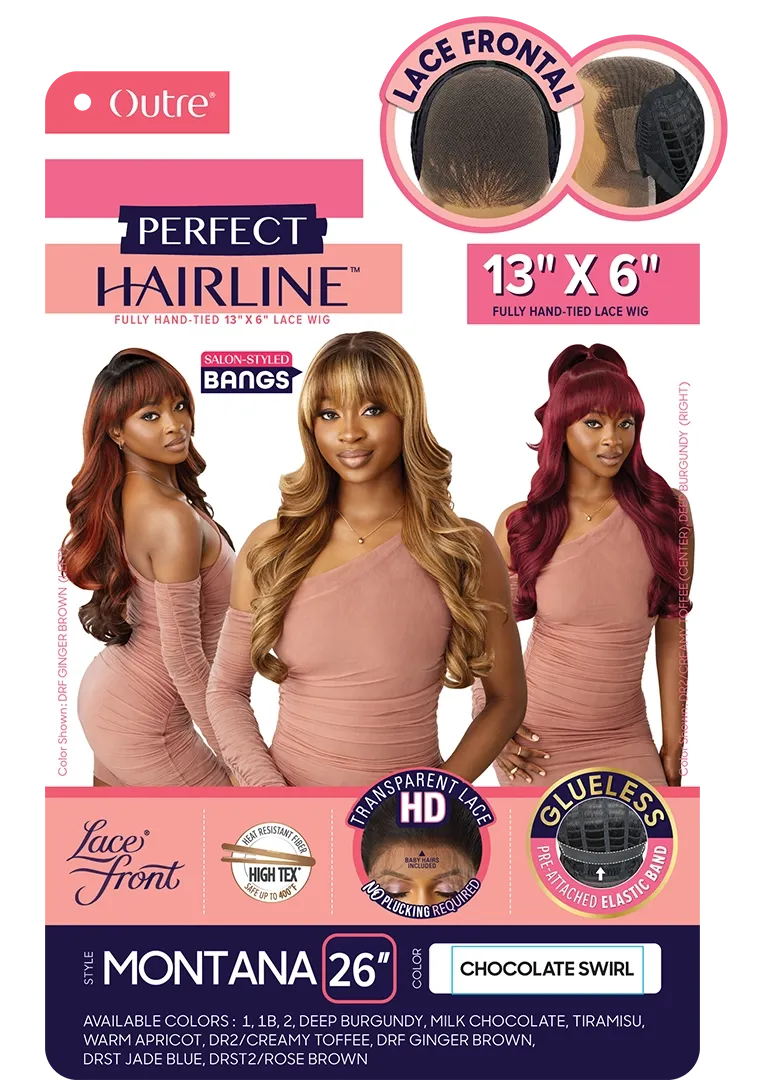 Outre Perfect Hairline Fully Hand-Tied 13x6 Lace Wig - Montana