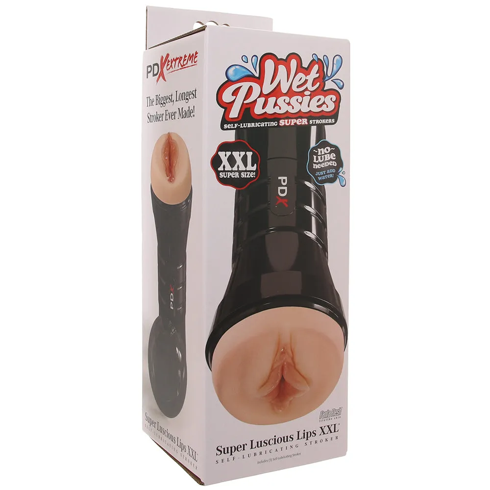 PDX Wet Pussies Super Luscious XXL Stroker in Light