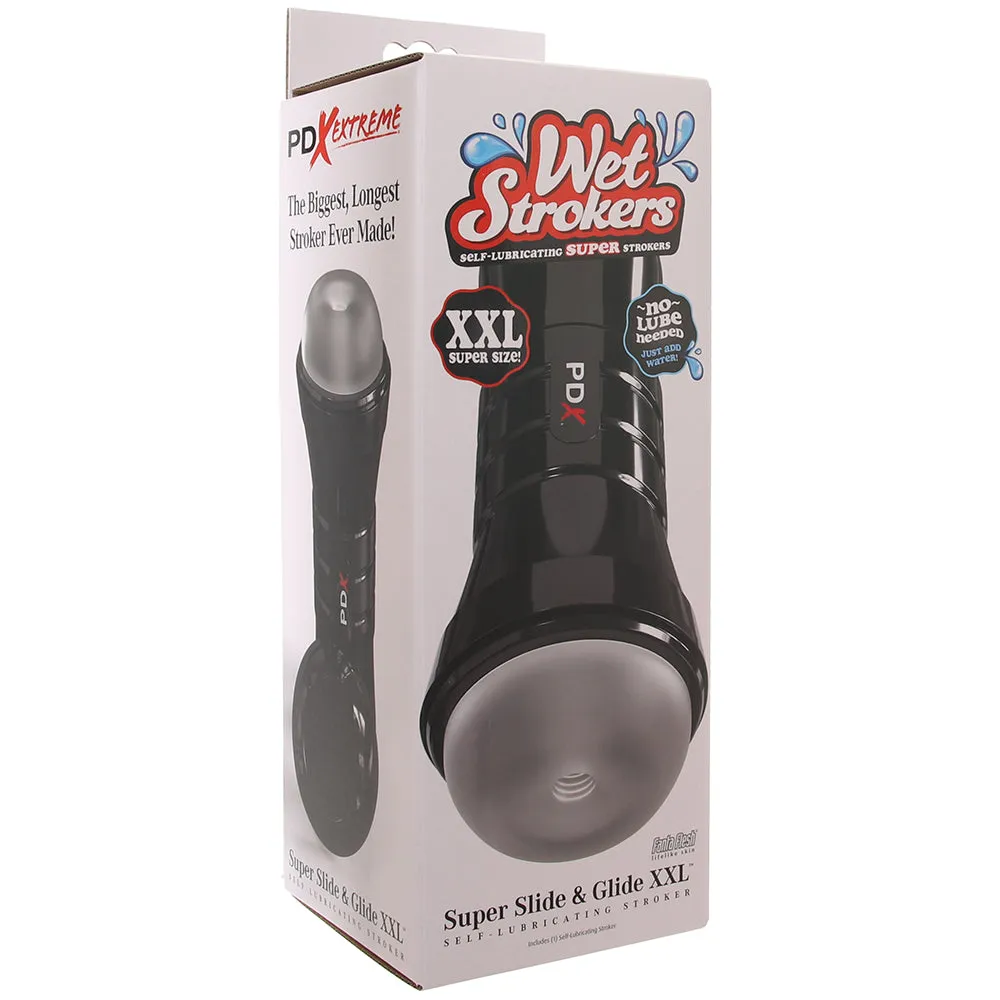 PDX Wet Strokers Super Slide & Glide XXL Stroker in Frosted