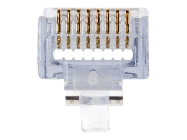 Platinum Tools EZ-RJ45 - Network connector - RJ-45 (M) - CAT 5e (pack of 100) 100003BG