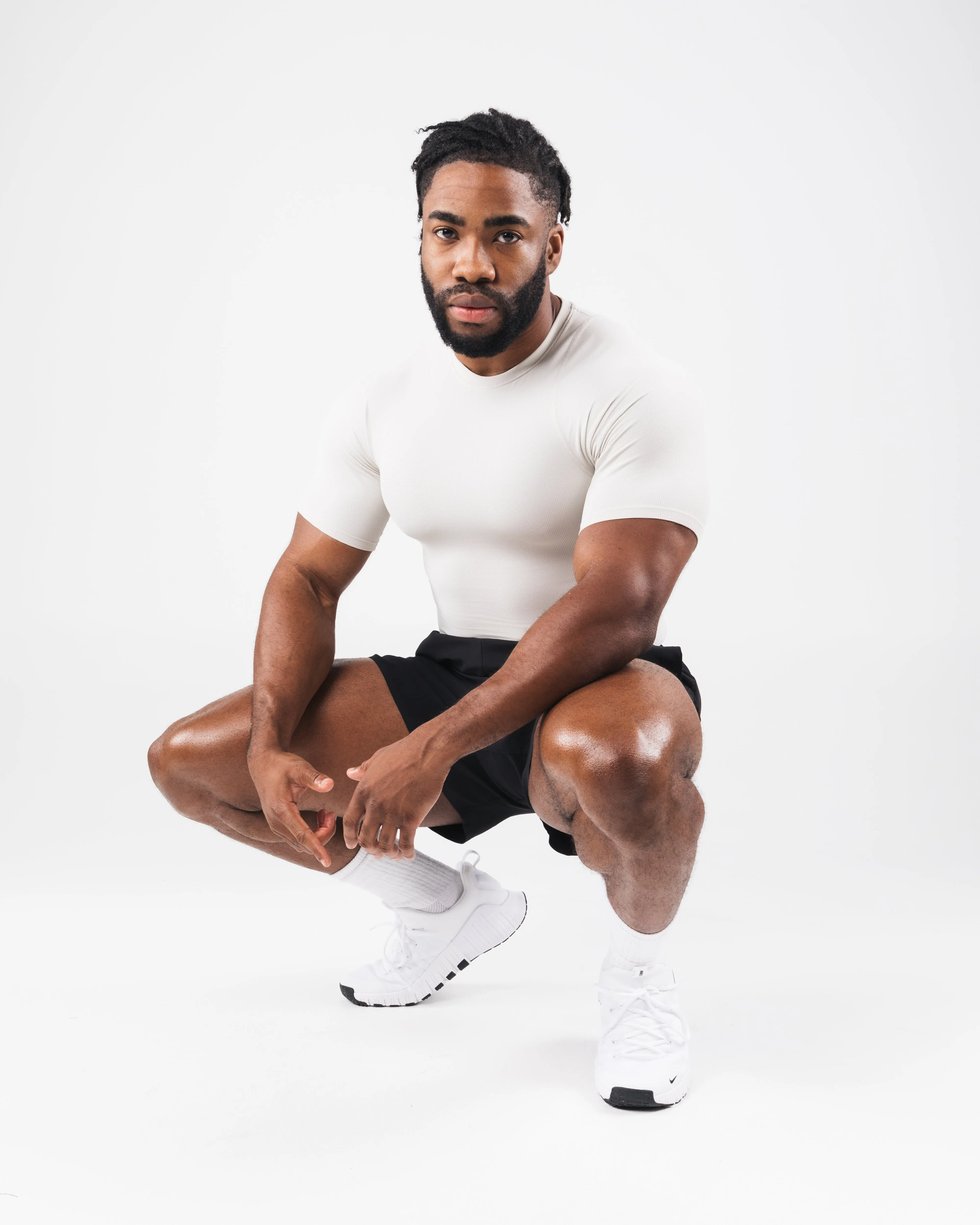 Power Short Sleeve - Bone