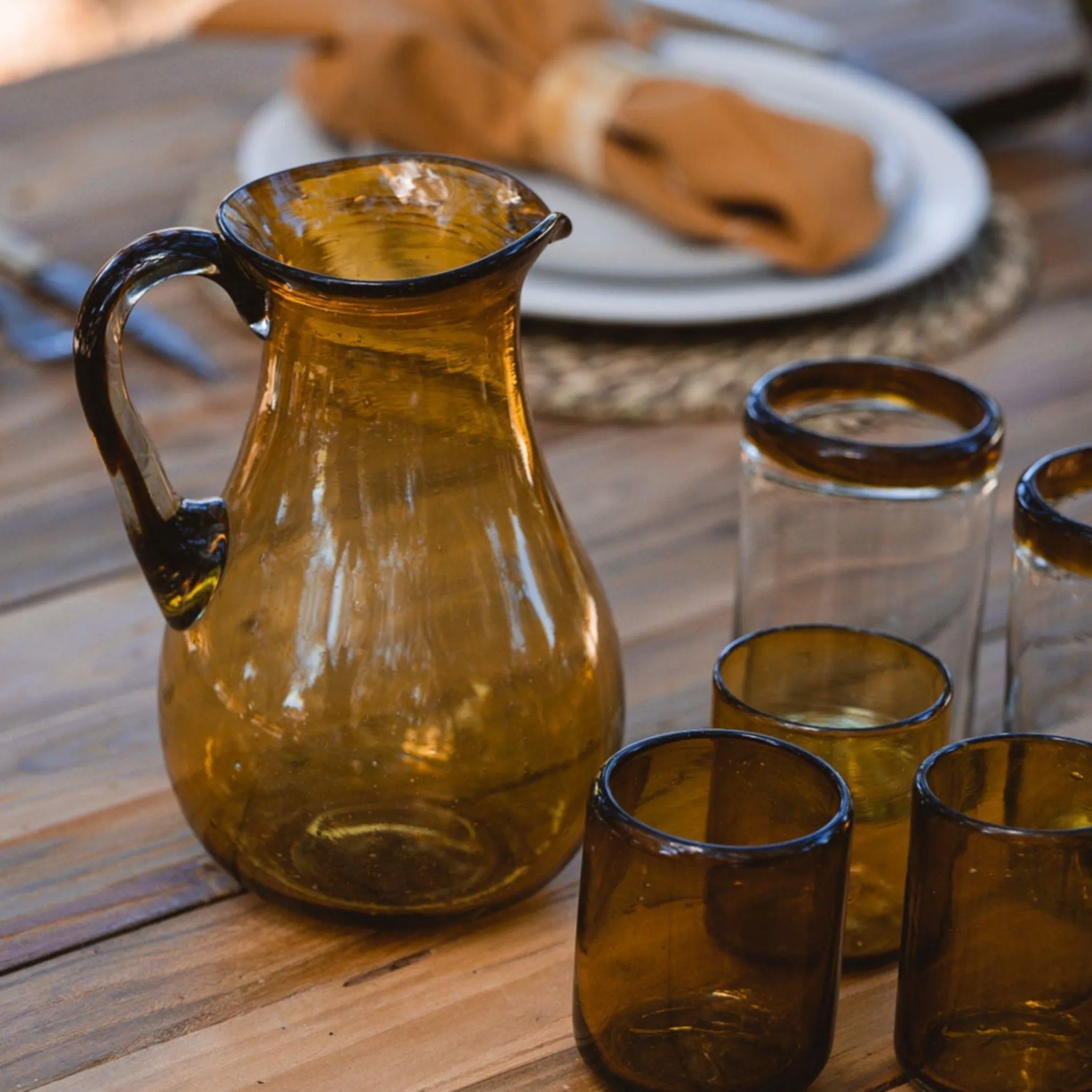 Pure Salt x Tirzah Luther Amber Pitcher