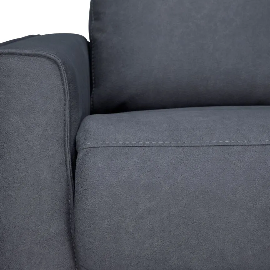 Raguso Recliner - Pewter