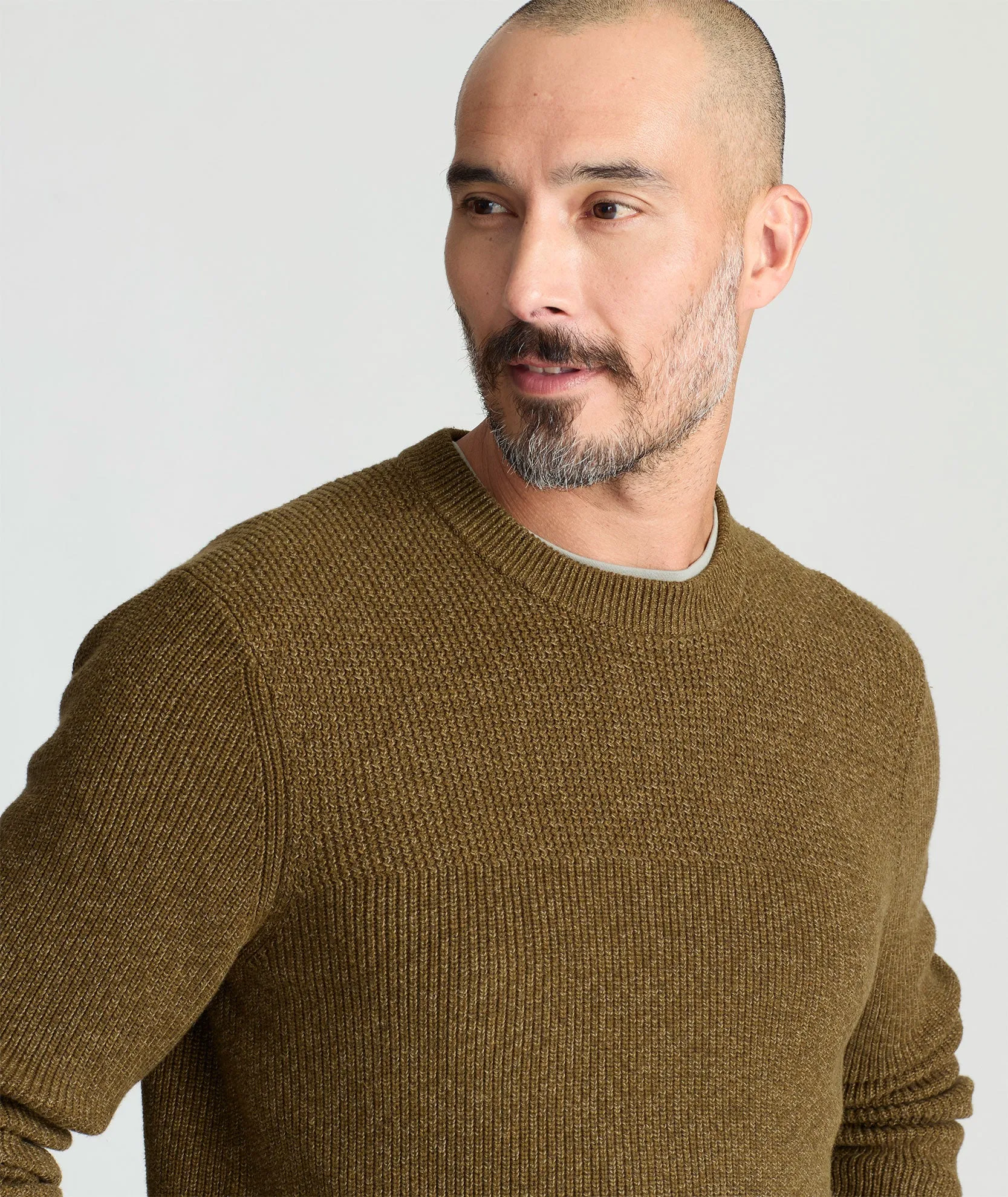 Ribbed Crewneck Sweater - FINAL SALE
