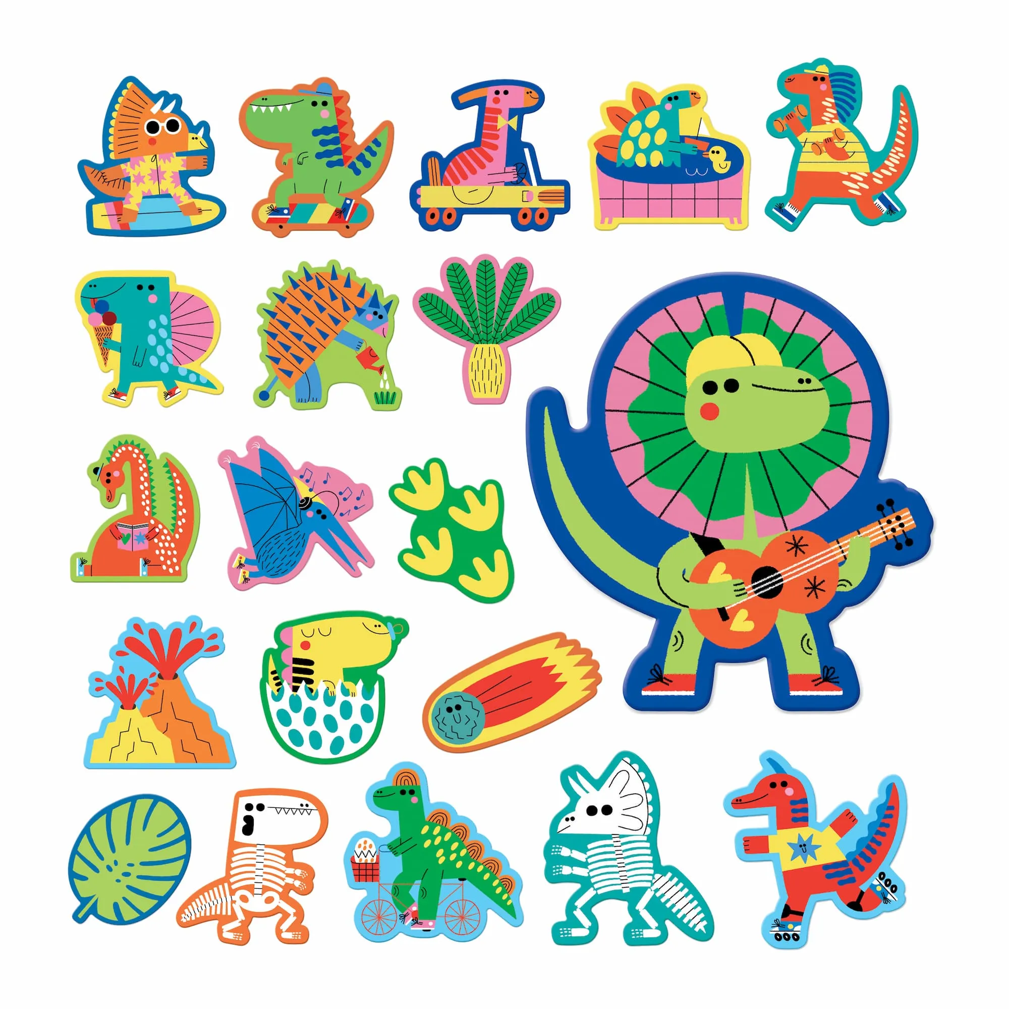 Rub-a-Dub Dinos Bath Shapes