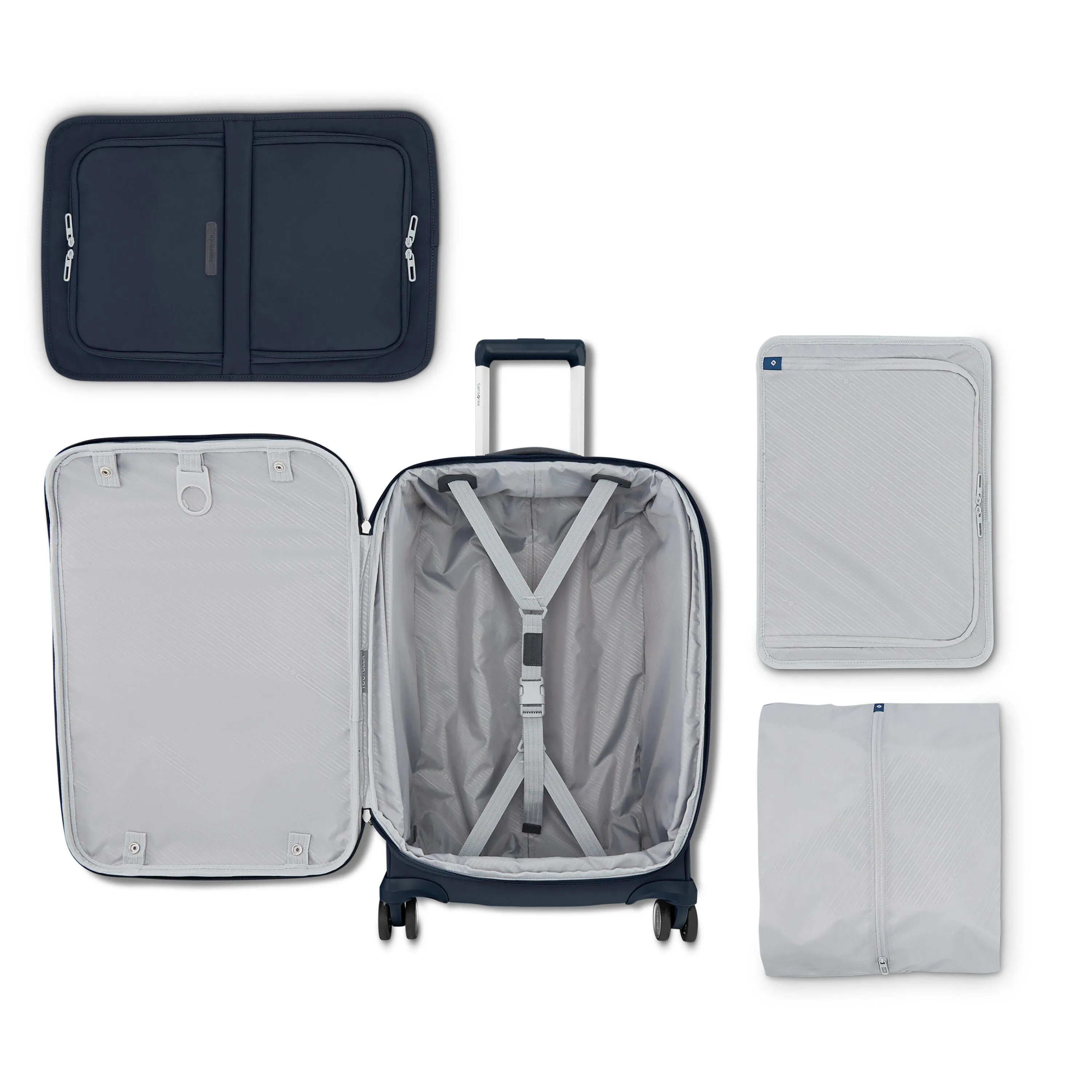 Samsonite Elevation Plus 22x14x9 Carry On Spinner