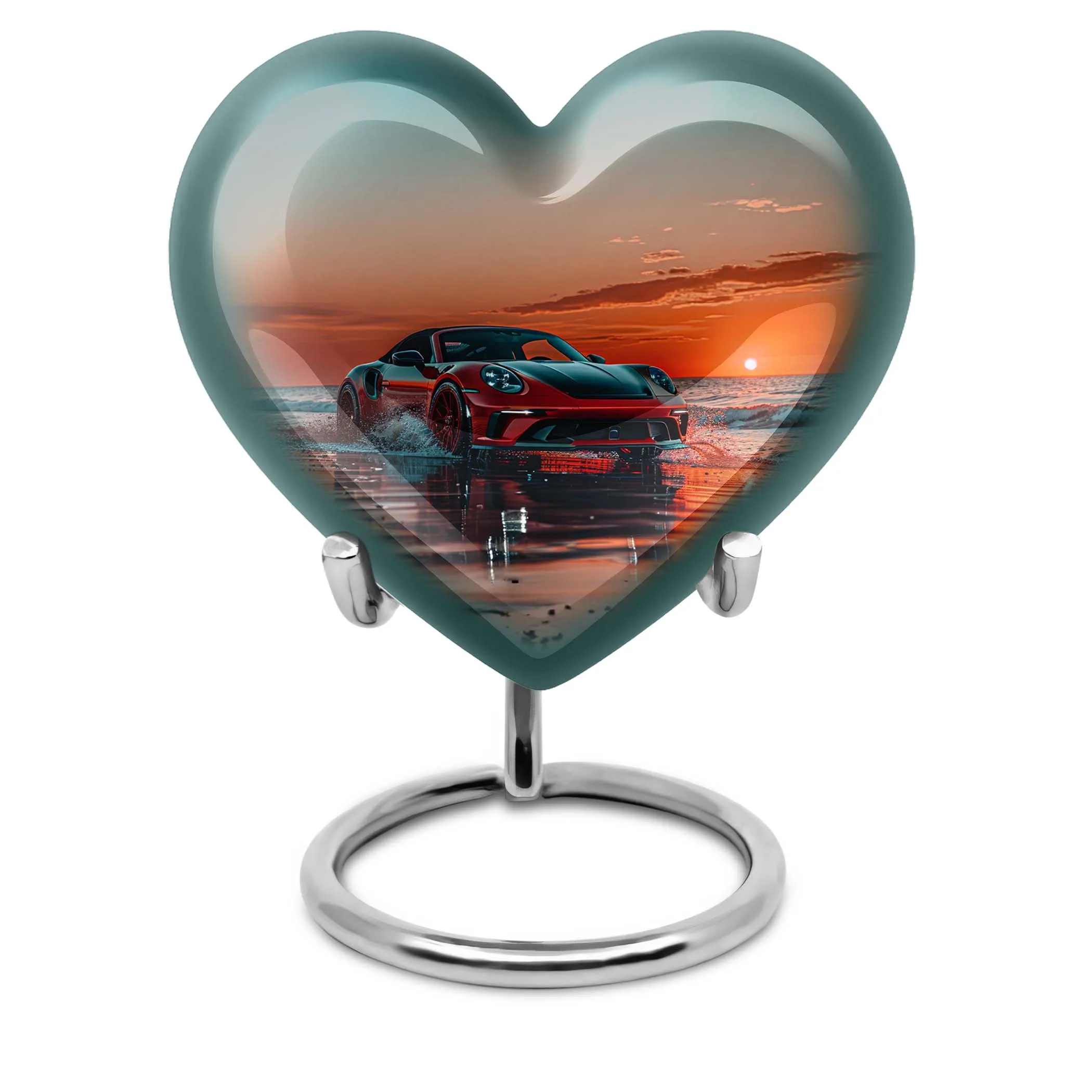 Serene Butterfly: Large Car Urn for Cremation and Memorial Incorporations