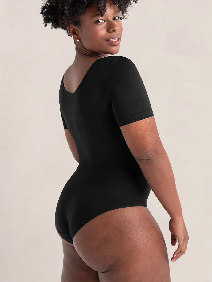 Shapermint Essentials Short-Sleeve Bodysuit