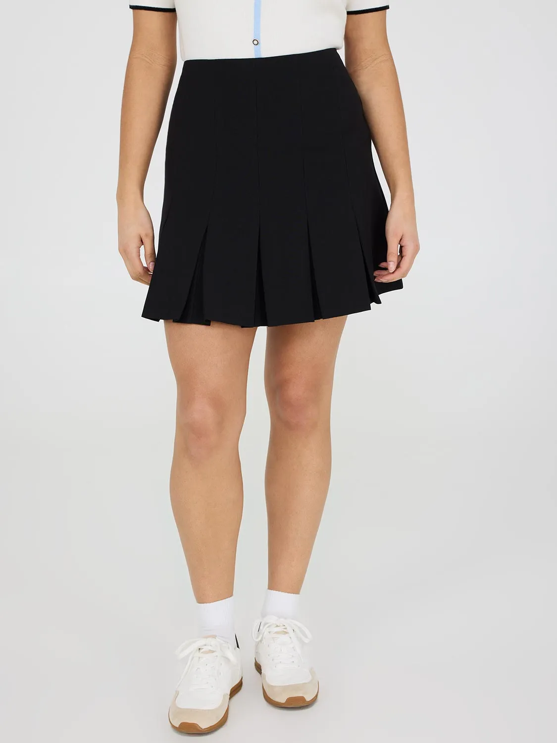 Short Pleated Skirt