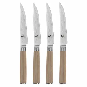 Shun Classic Blonde - 4 Pc. Steak Knife Boxed Set